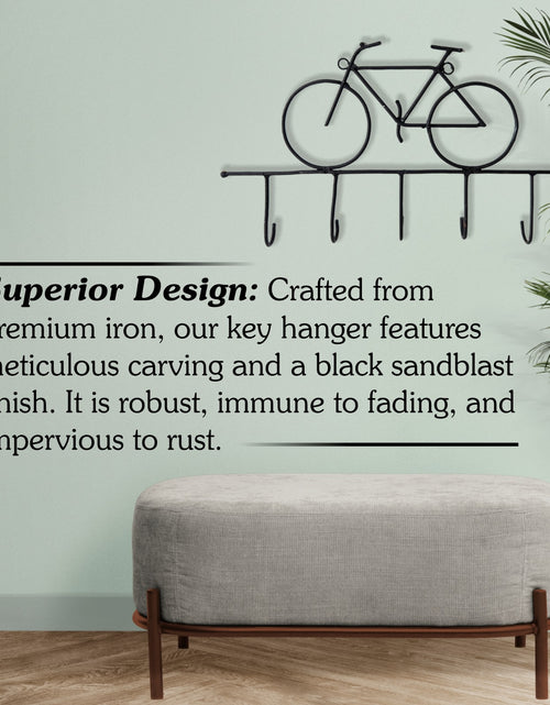 Load image into Gallery viewer, Handmade Rustic Bicycle Key Holder