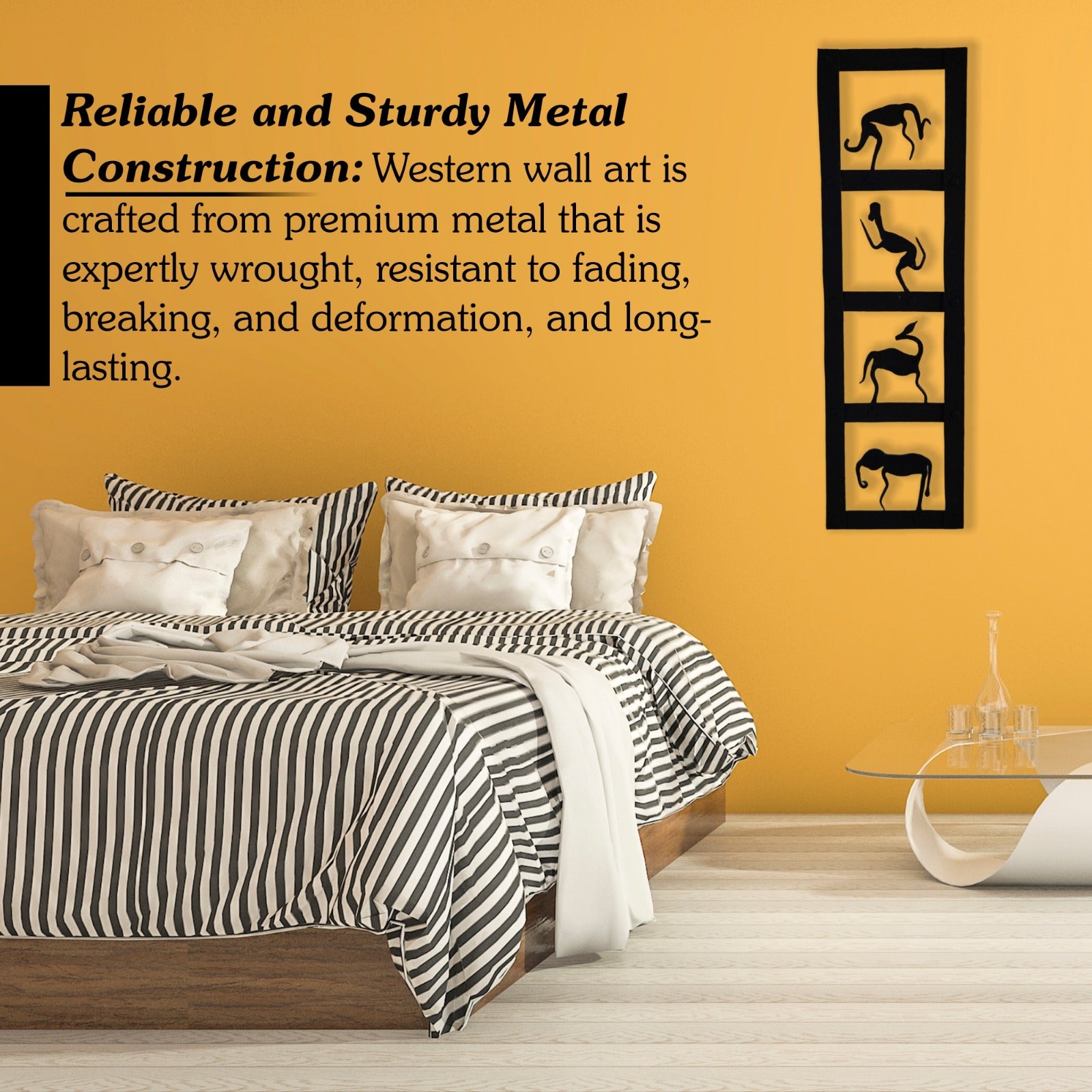 Handmade Antique Tribal Animals Wall Mount