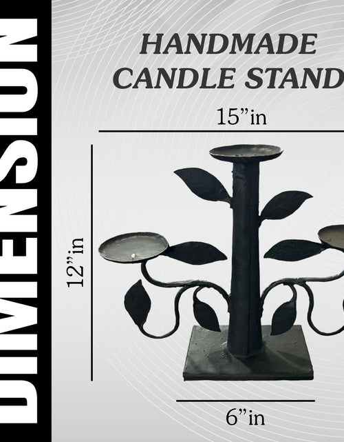 Load image into Gallery viewer, Tribal Handmade Candle Stand