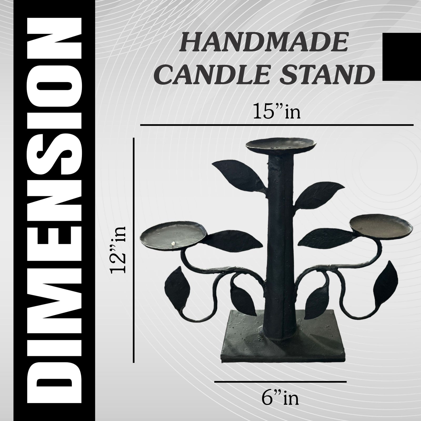 Tribal Handmade Candle Stand