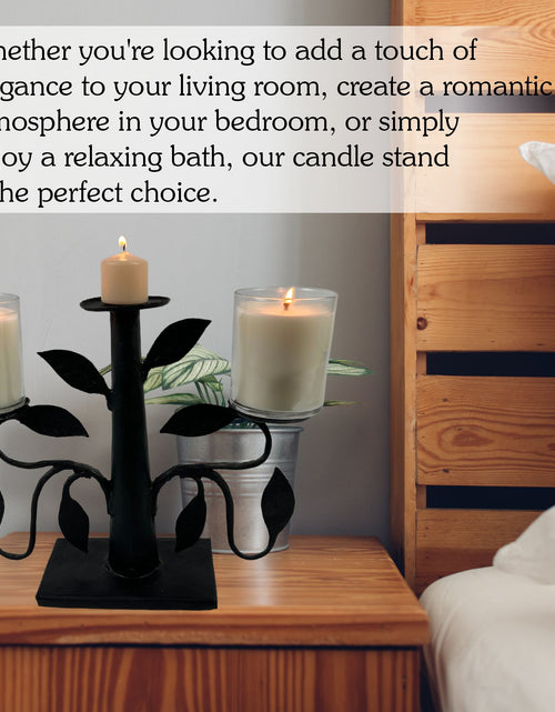 Load image into Gallery viewer, Tribal Handmade Candle Stand