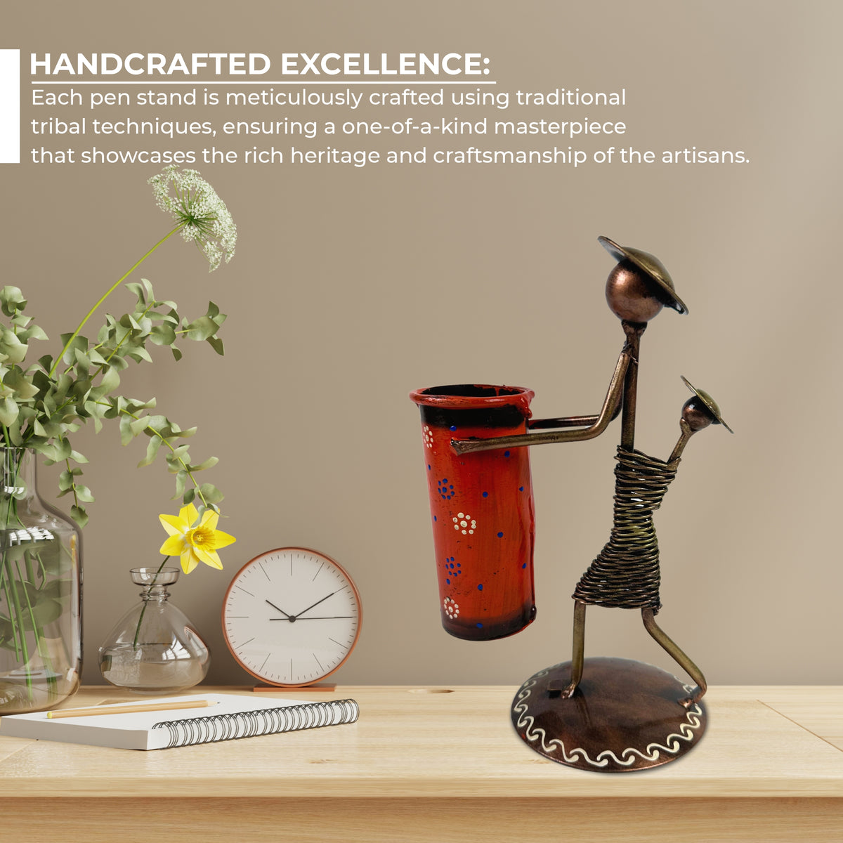 Tribal Handmade Pen Stand Holder Home Decor 4 You
