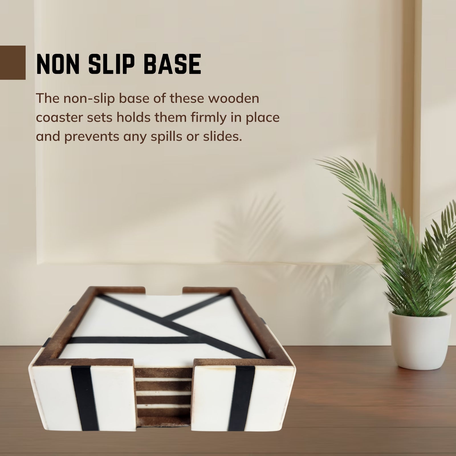 Abstract Marbeling Coaster Set