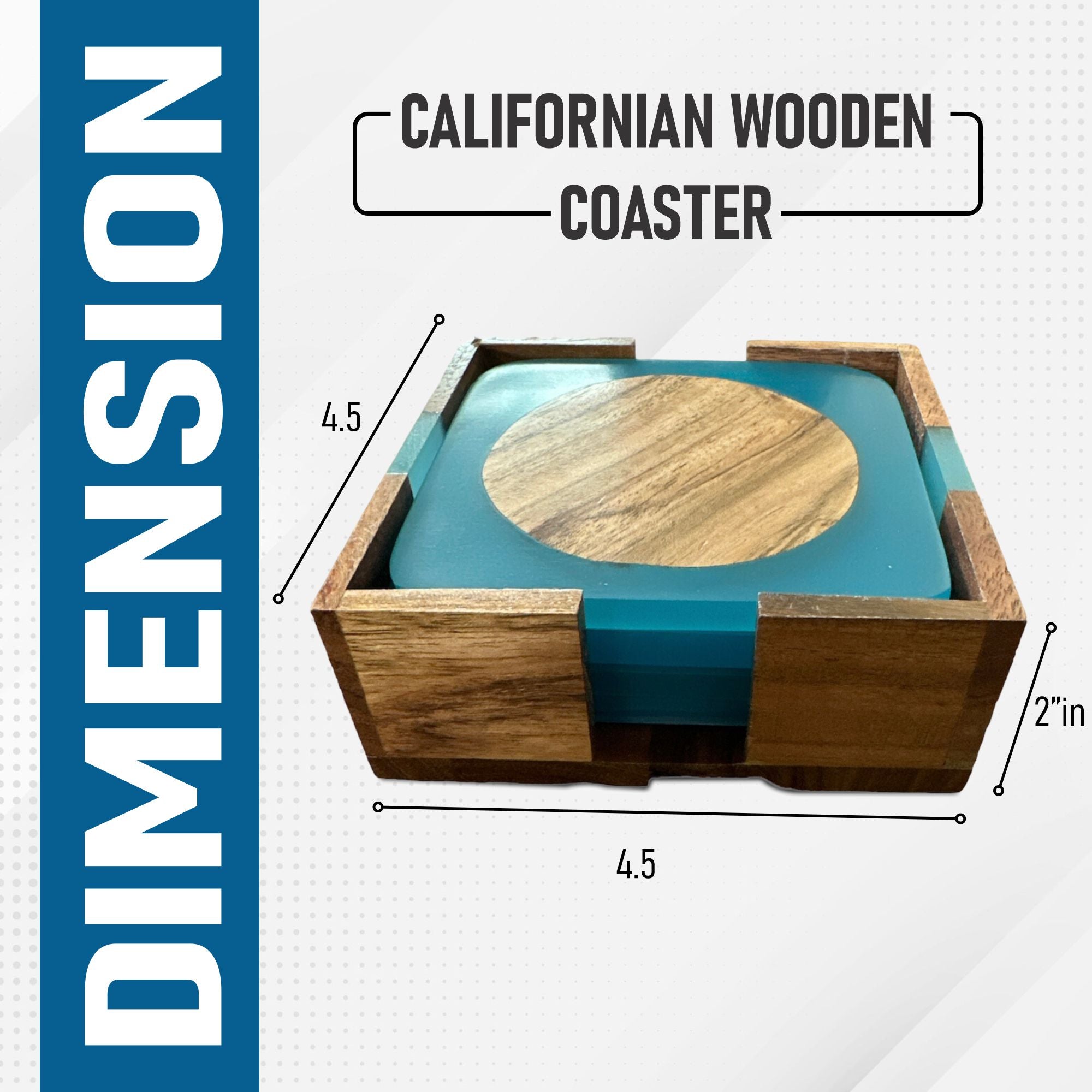 Californian Wooden Coaster