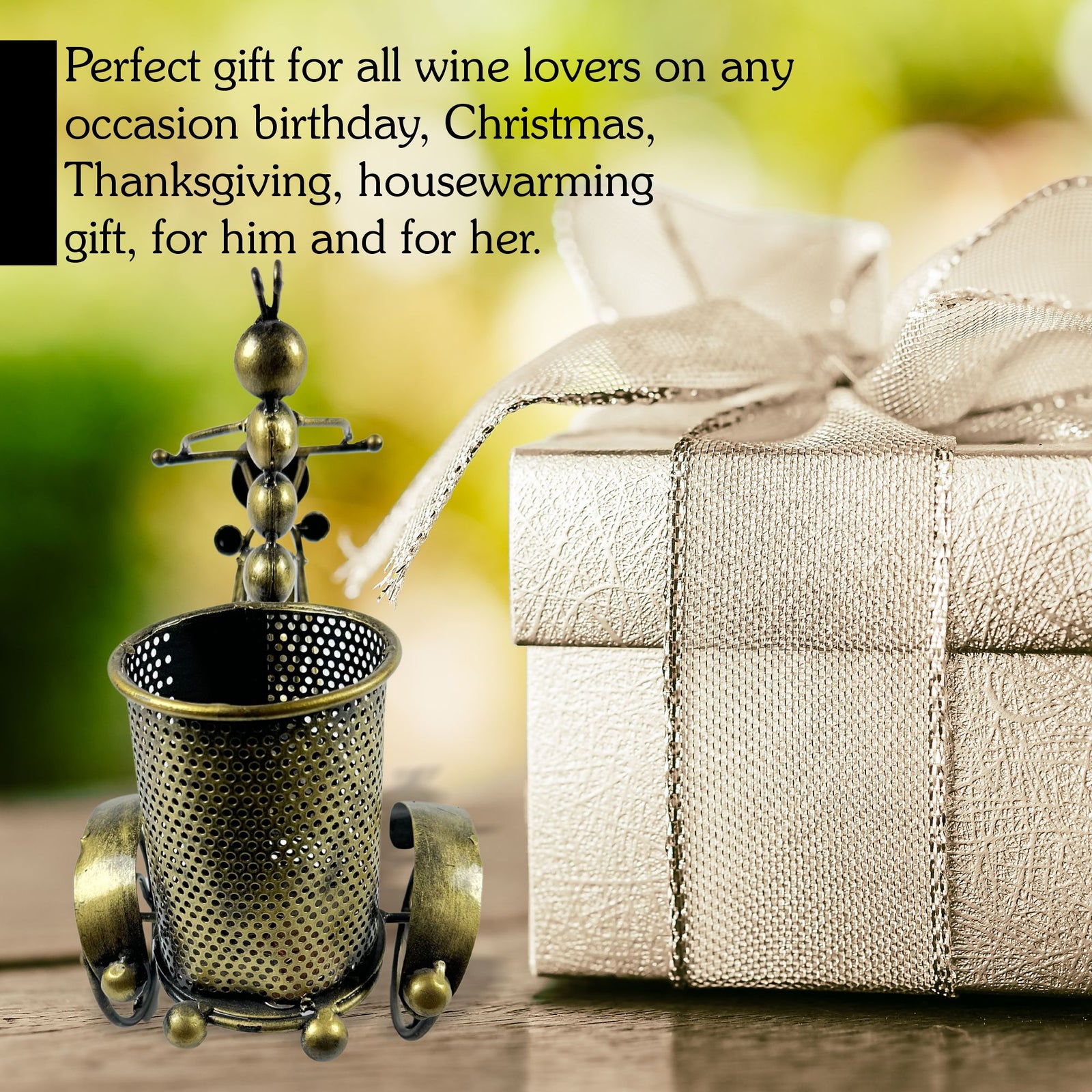 Vintage Handmade Ant Pen Stand Holder