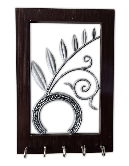 Personalized Handmade Leaf Key Holder