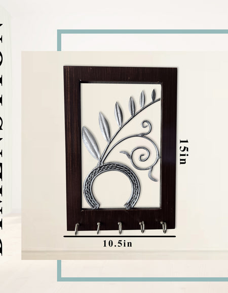 Personalized Handmade Leaf Key Holder