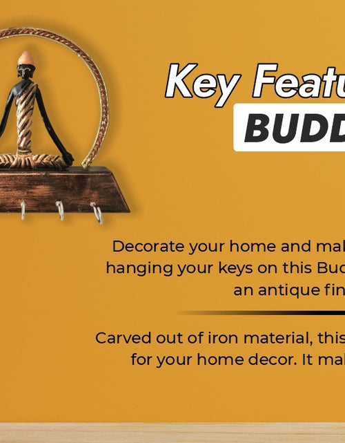 Load image into Gallery viewer, Handmade Buddha Key Holder
