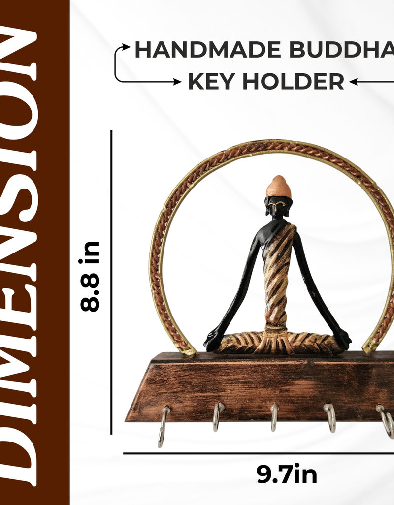 Handmade Buddha Key Holder