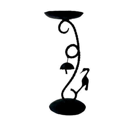 Handmade Flamingo Candle Stand