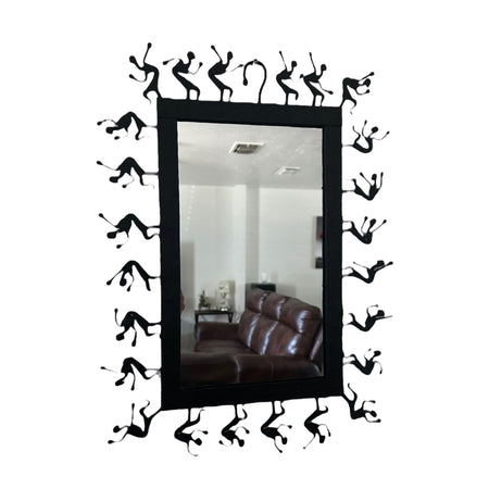 Vintage Handmade Rectangle Mirror