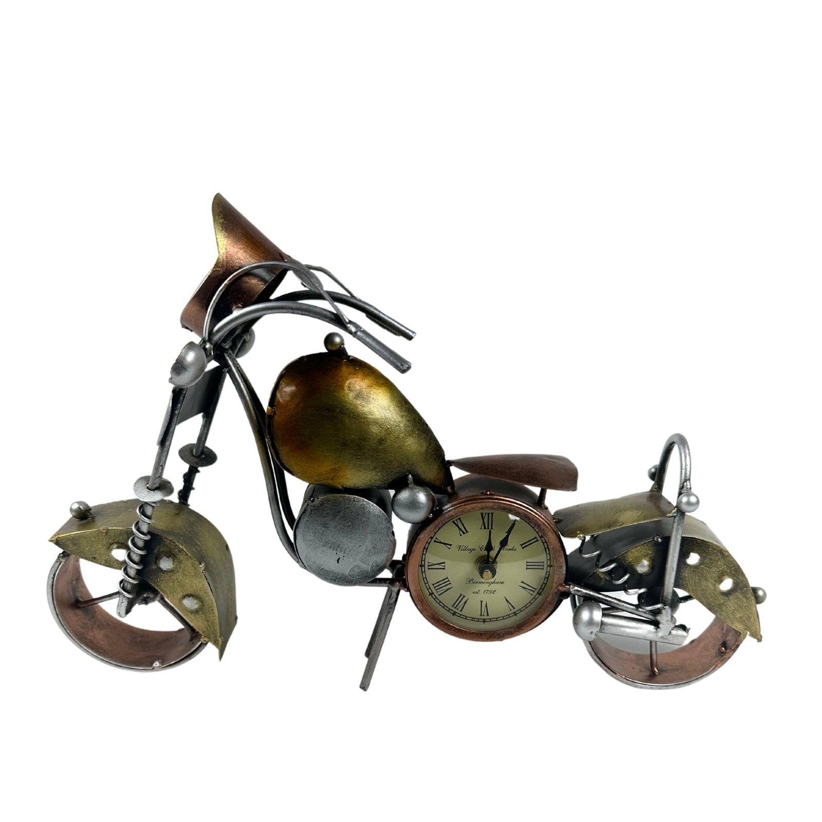Vintage Handmade Bike Clock